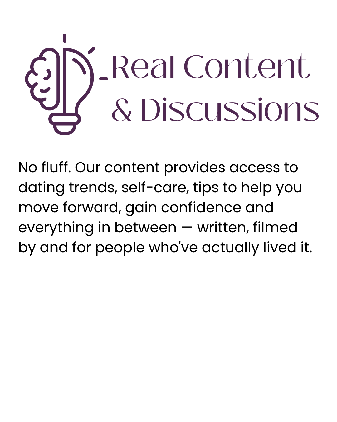 Resilient Singles Forum and Content No fluff. Our blog covers dating trends, self-care, heartbreak, confidence and everything in between — written by and for people who've actually lived it.