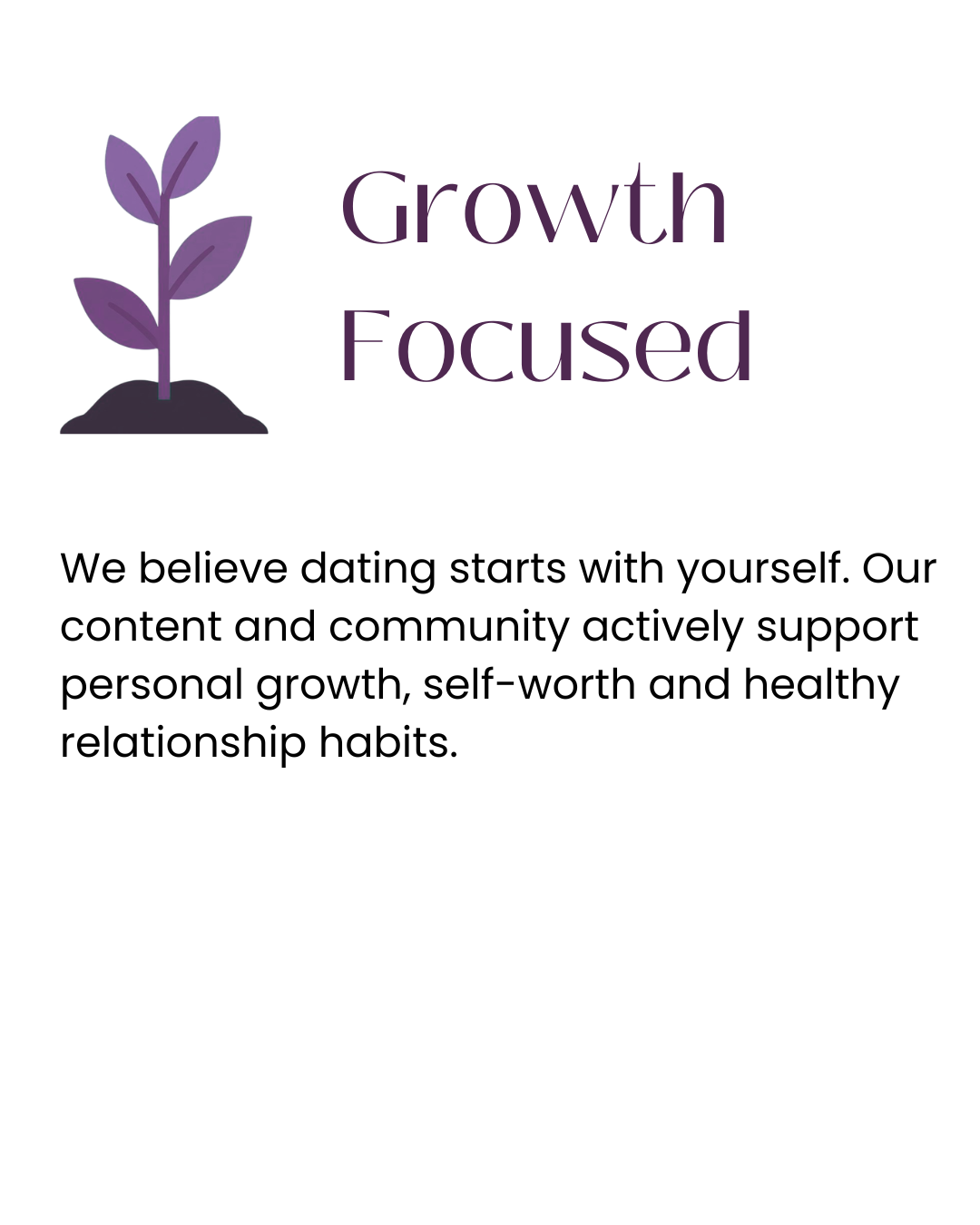 Resilient Singles We believe dating starts with yourself. Our content and community actively support personal growth, self-worth and healthy relationship habits.